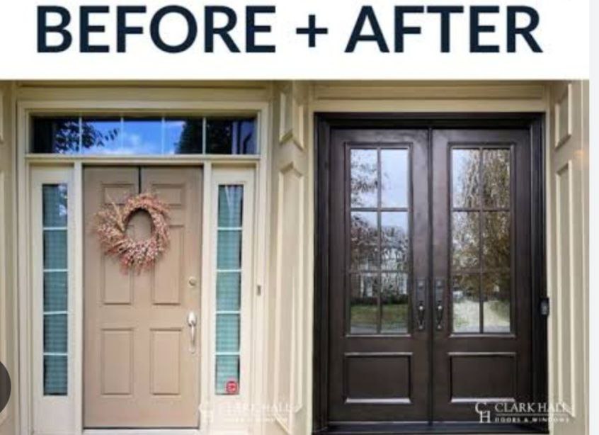 Framing door