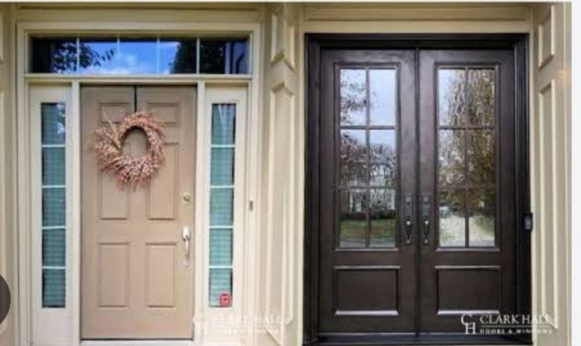 Framing door
